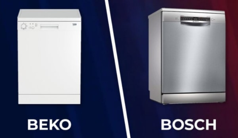 máy rửa bát BOSCH và BEKO