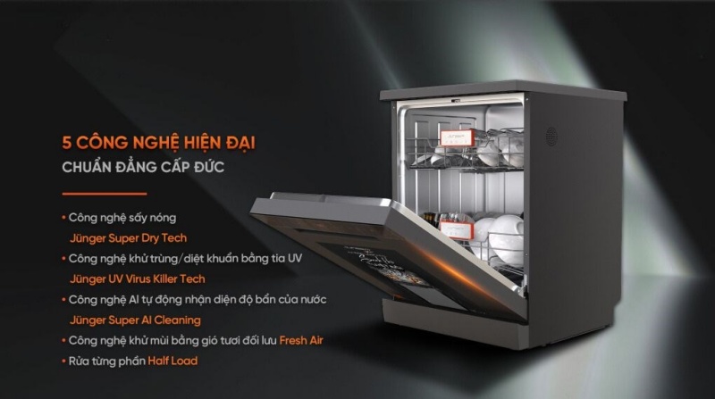 máy rửa chén từ 20 triệu