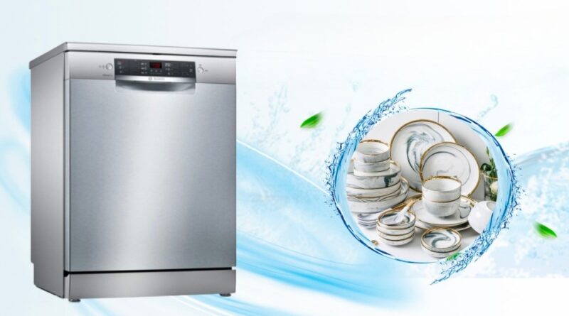 mẹo tiết kiệm nước máy rửa bát Bosch