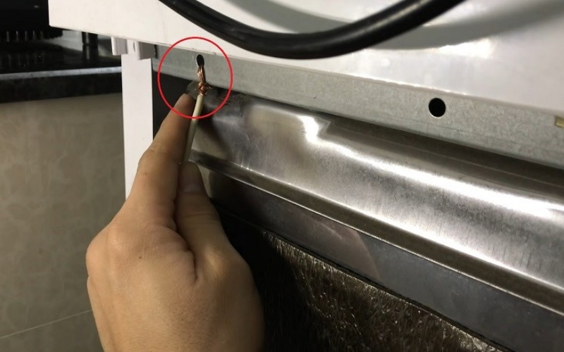 nối tiếp đất cho máy rửa chén